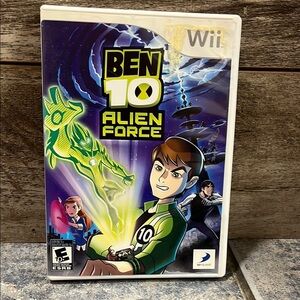5 for $60 -  Ben 10 Alien Force Wii Game